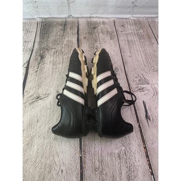 ADIDAS Unisex Kids Black/White Soccer Cleats / Size: 1.5 - Picture 3 of 7